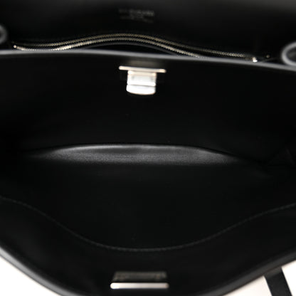 Balenciaga Natural Smooth Calfskin Small Rodeo Top Handle Handbag Black 5 of 9