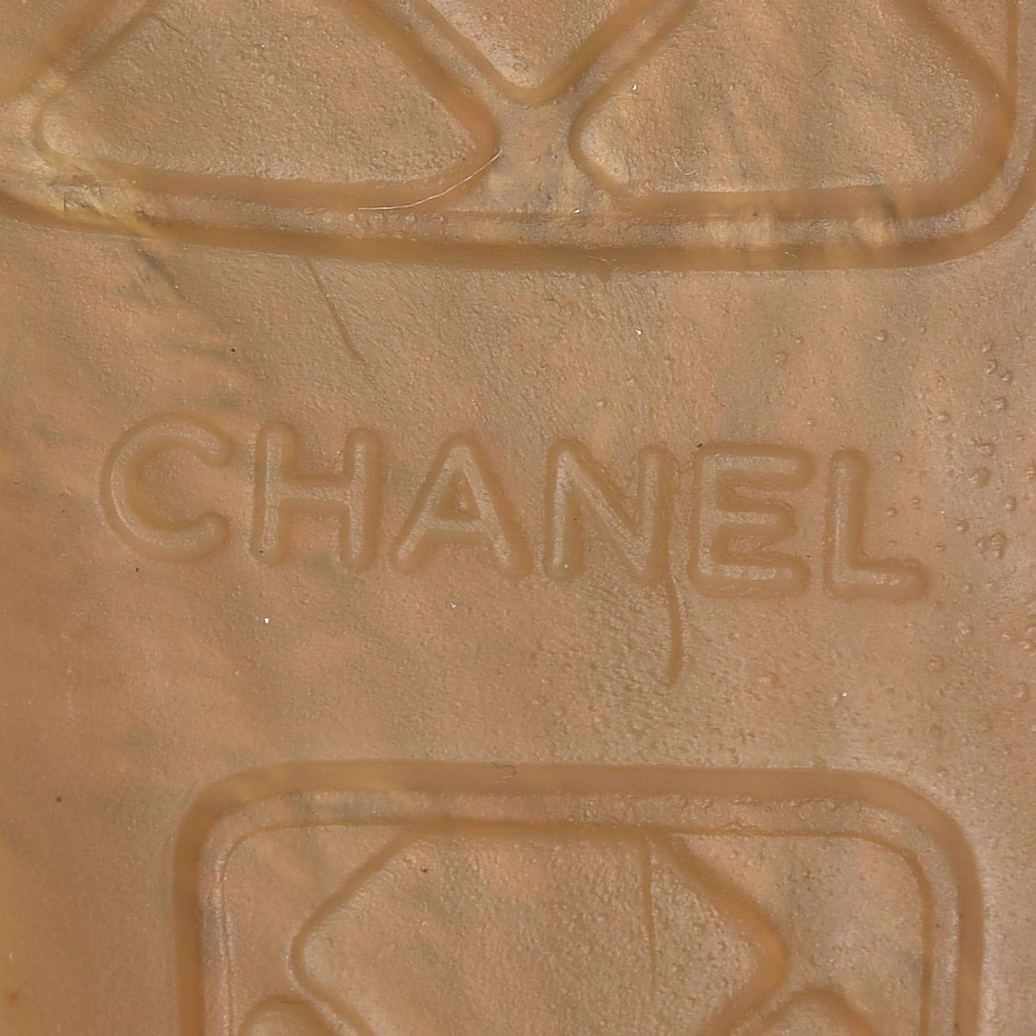 Chanel Lambskin CC Espadrilles 38 Beige Black 6 of 10