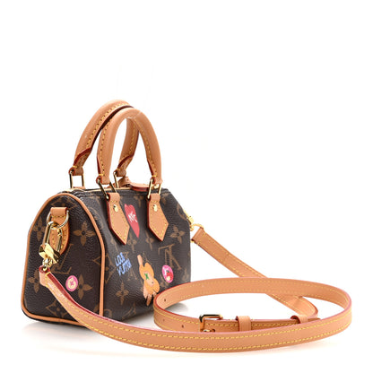 Louis Vuitton Monogram 57th Street NYC Nano Speedy Yellow Cab 2 of 10