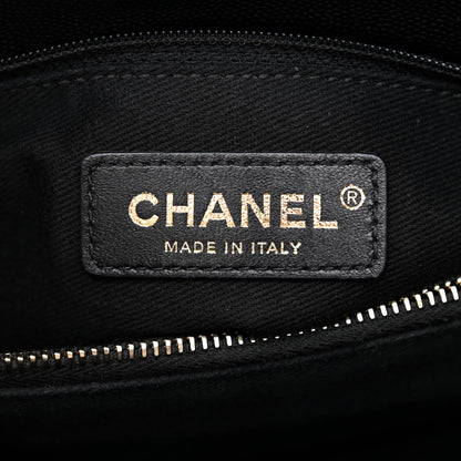 Chanel Caviar Lizard Quilted Small Coco Handle Flap Black 6 of 11