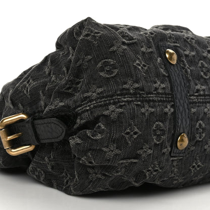 Louis Vuitton Denim Neo Cabby MM Black 8 of 9