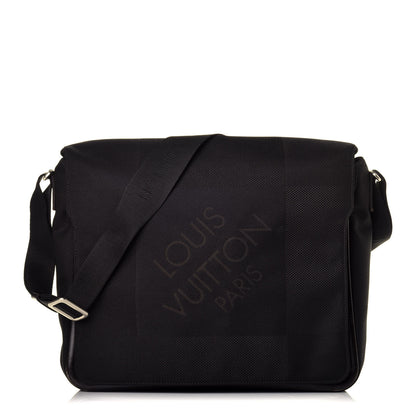 Louis Vuitton Damier Geant Messenger Bag Black 1 of 8