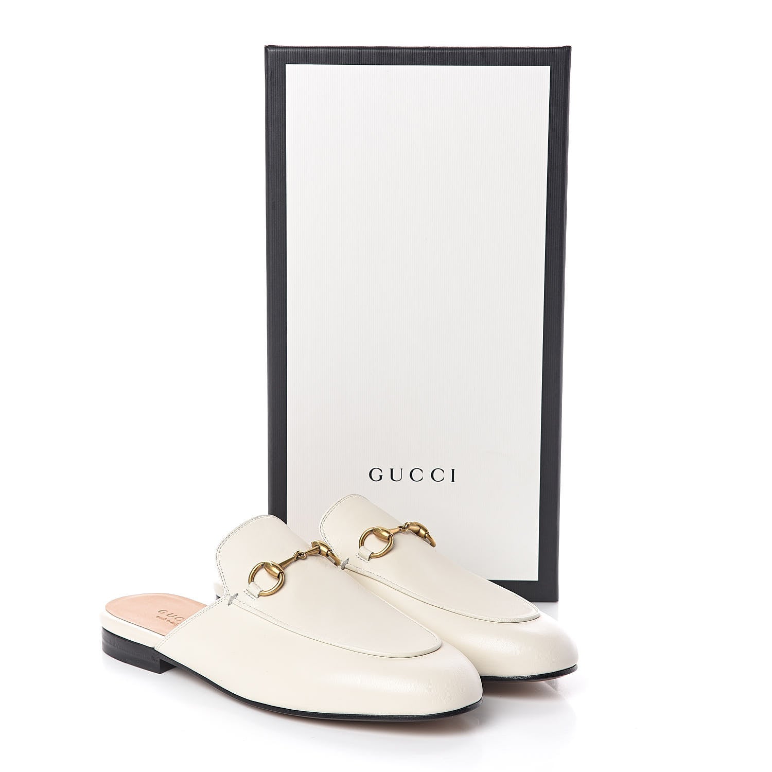Gucci Malaga Kid Womens Princetown Slippers 36.5 Mystic White 8 of 8