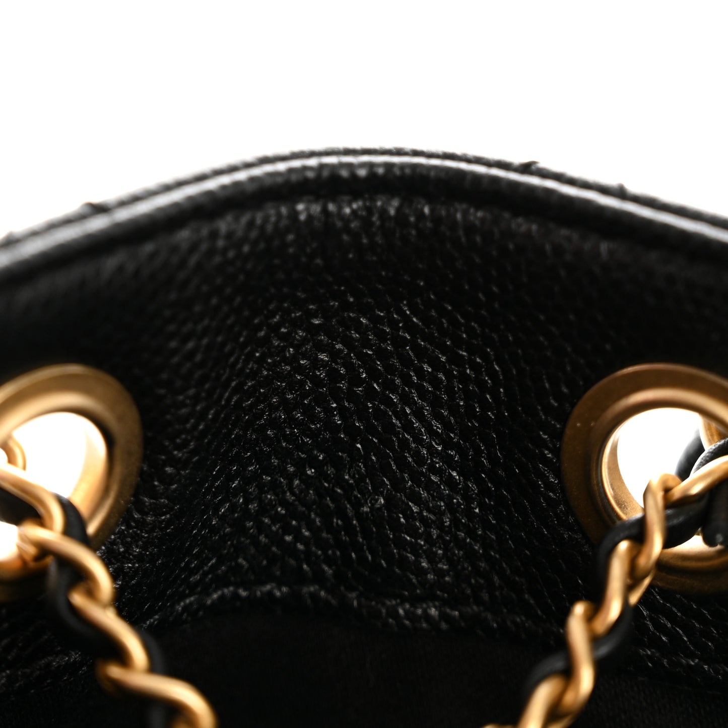 Caviar Quilted Small Chanel 25 Handbag Black