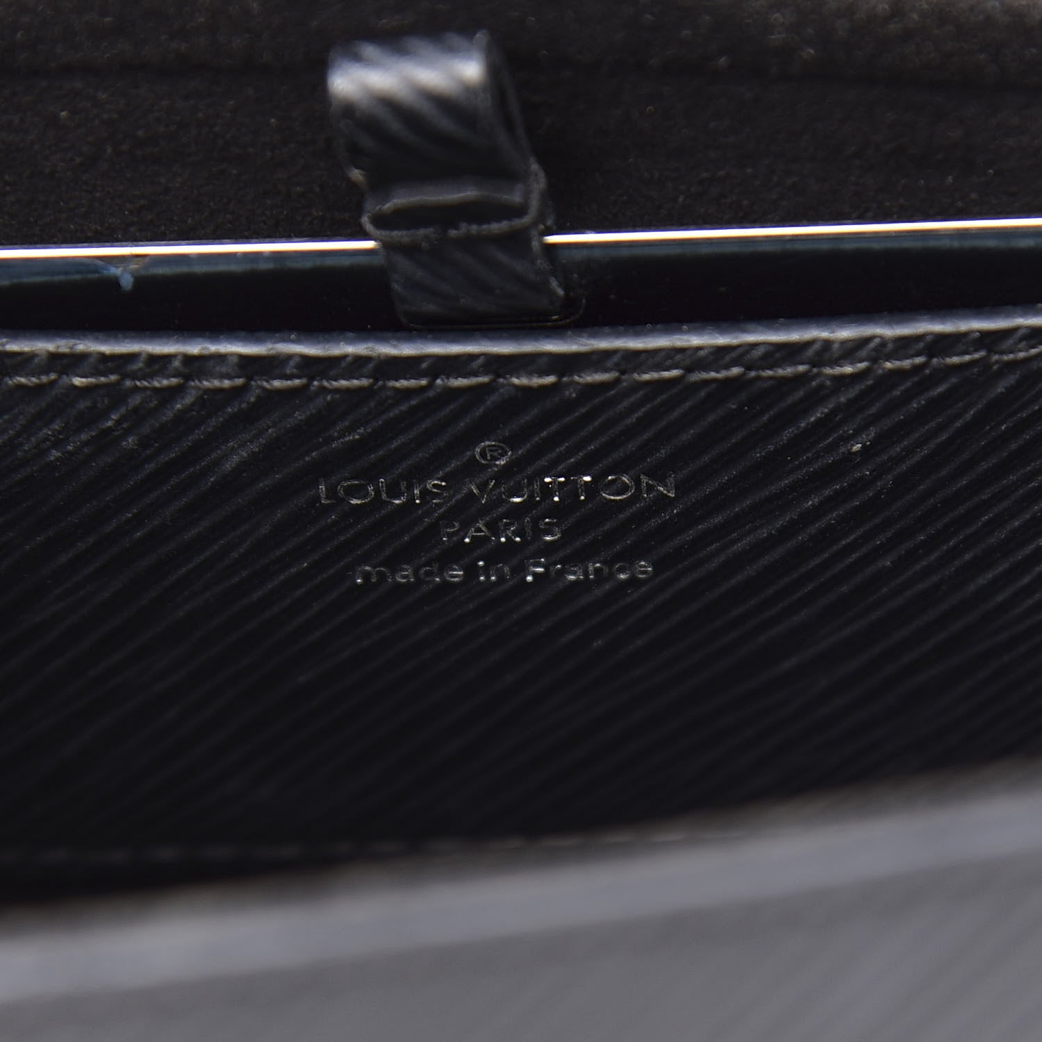 Louis Vuitton Epi Twist Shoulder Bag GM Black 6 of 15