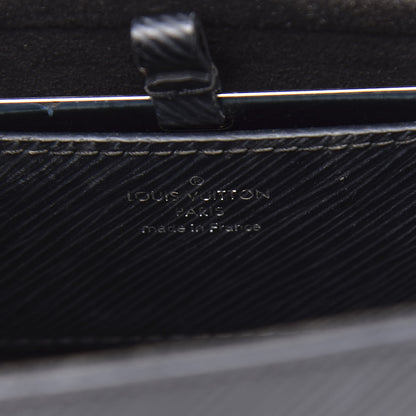 Louis Vuitton Epi Twist Shoulder Bag GM Black 6 of 15