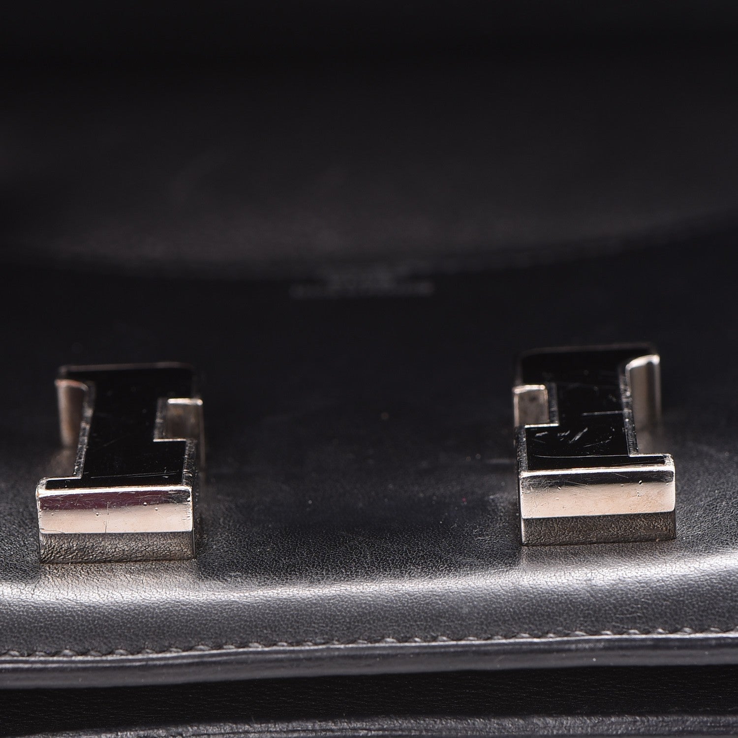 Hermes Veau Swift Enamel Constance 18 Black 12 of 24
