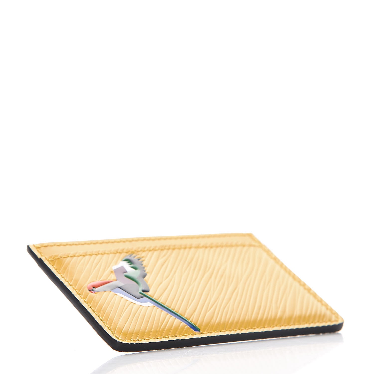 Louis Vuitton Epi Early Bird Card Holder Jonquille 4 of 7