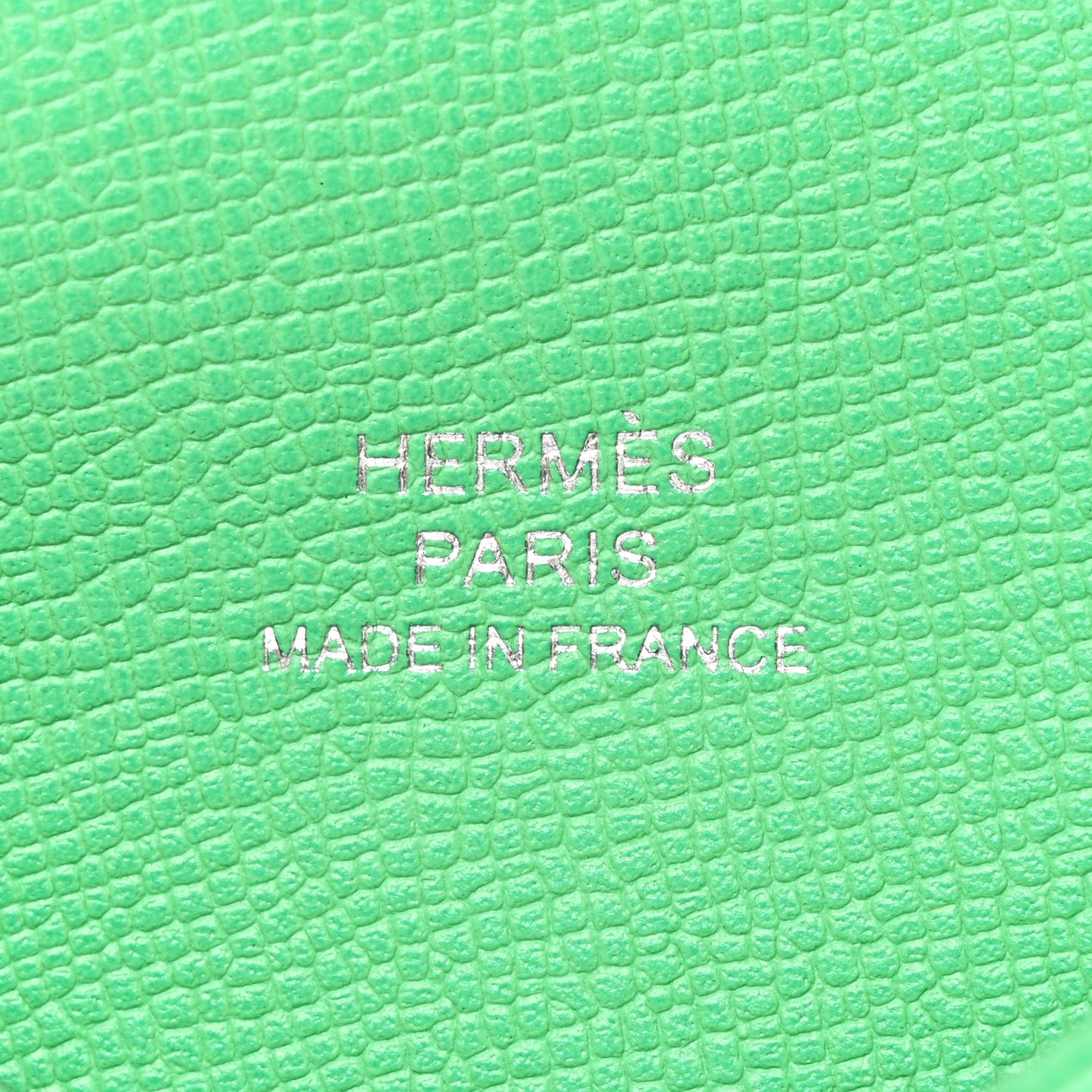 Madame Calfskin Calvi Card Case Menthe