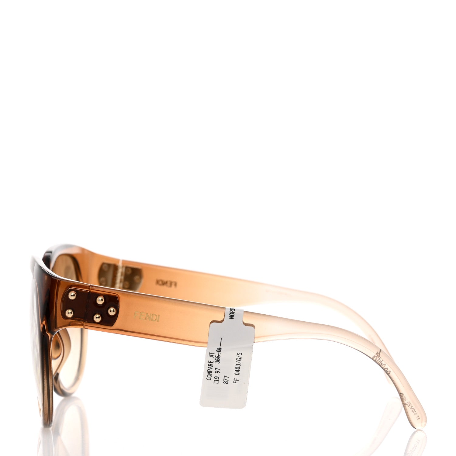 Fendi Acetate FF Sunglasses FF 0403/G/S Brown 3 of 8