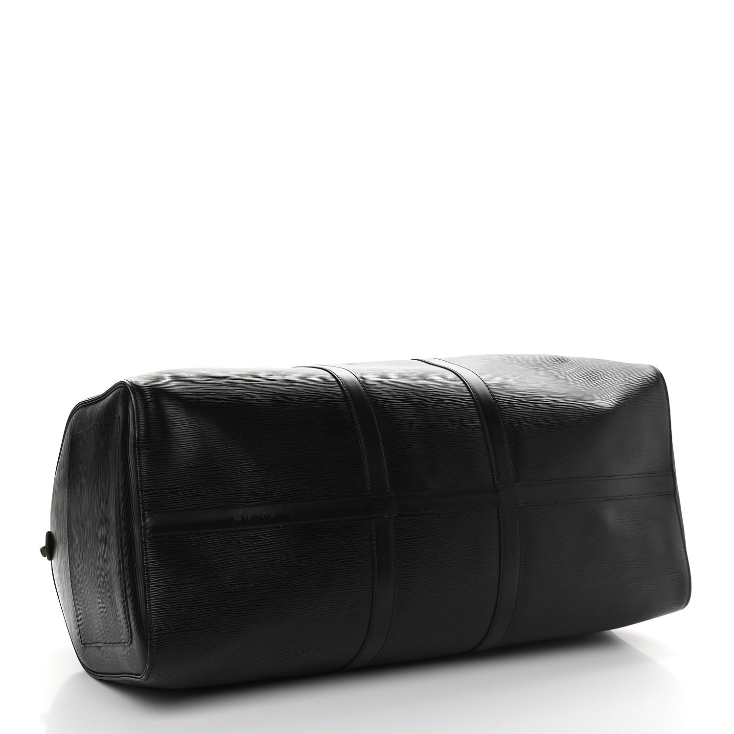 Louis Vuitton Epi Keepall 55 Black 4 of 9