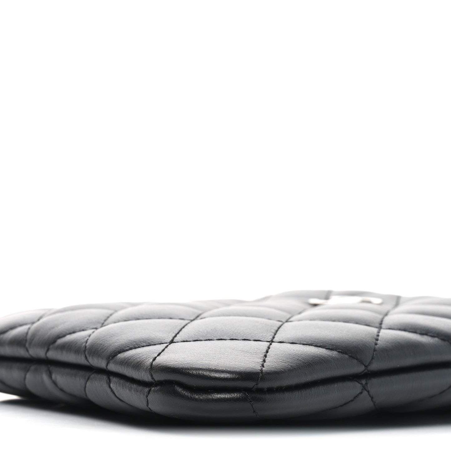 Calfskin Quilted Crossbody Bag Black