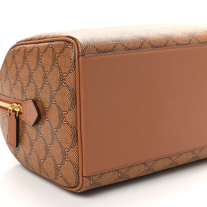MCM Lauretos Nappa Medium Ella Boston Bag Cognac 8 of 9