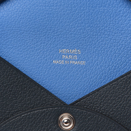Hermes Evercolor Calvi Card Case Vert Cypress 5 of 7
