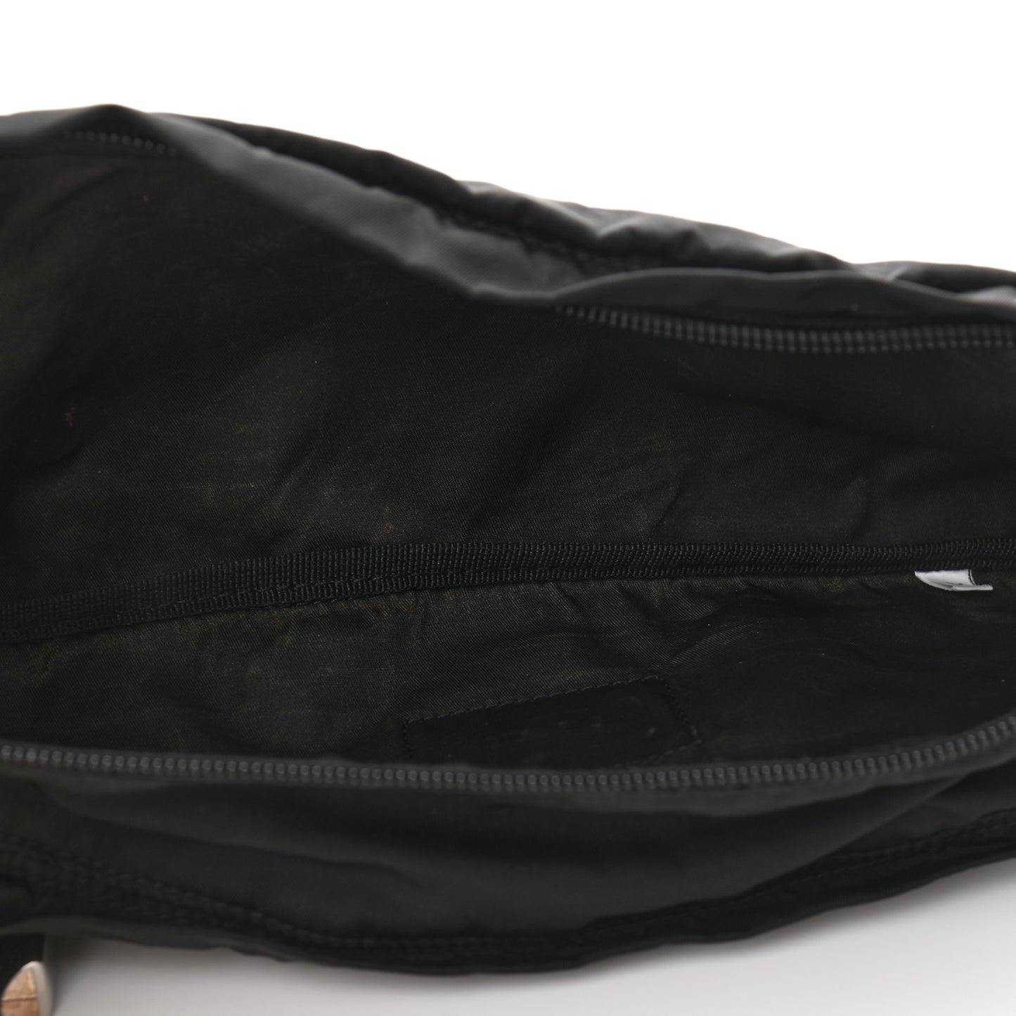 Tessuto Nylon Montagna Belt Bag Black