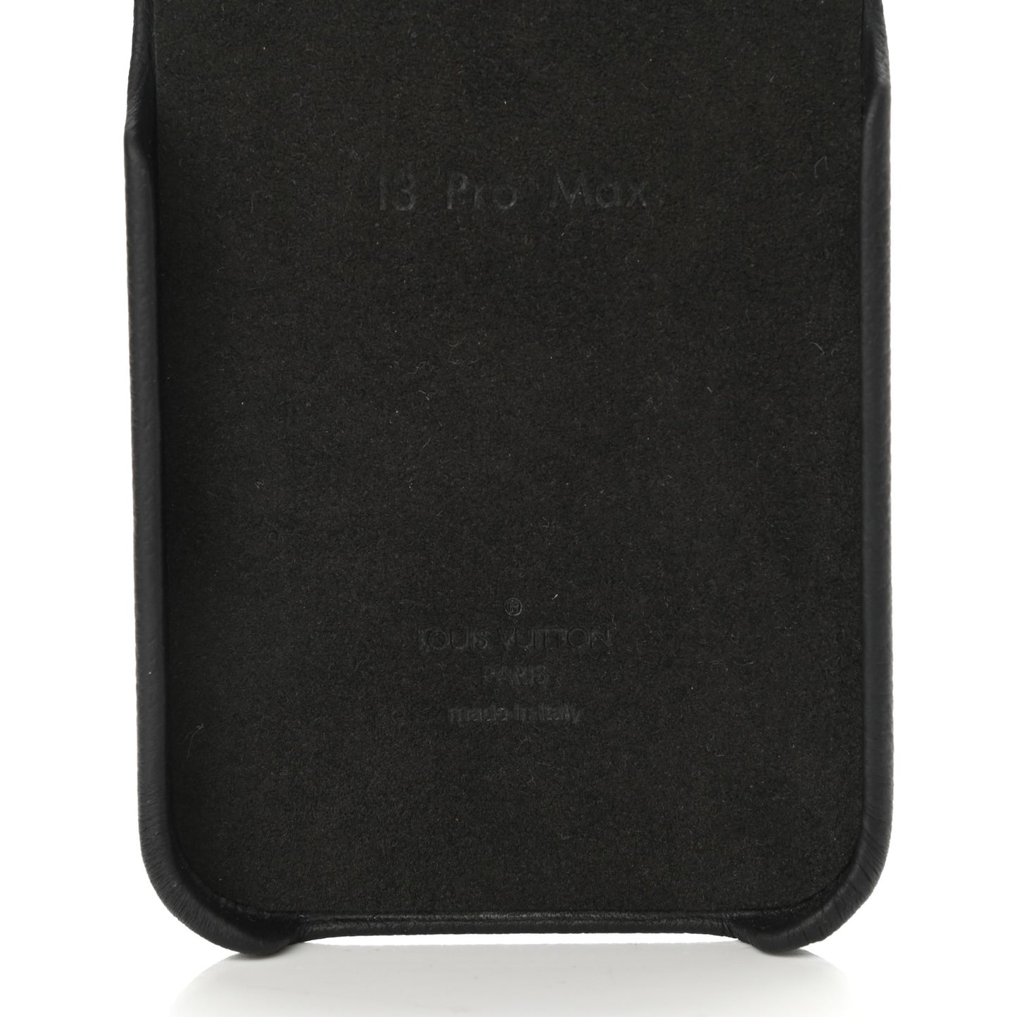 Monogram Pallas iPhone 13 Pro Max Bumper Black