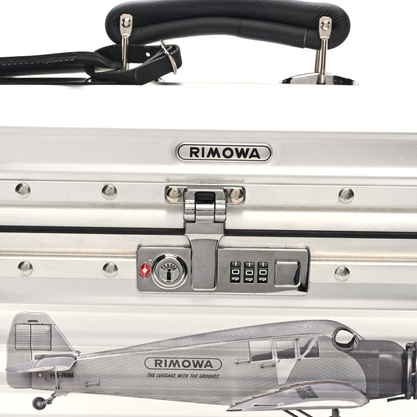Aluminum F13 Collection Beauty Case Silver