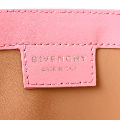 Givenchy Box Calfskin Small Cut Out Shoulder Bag Pink 6 of 10