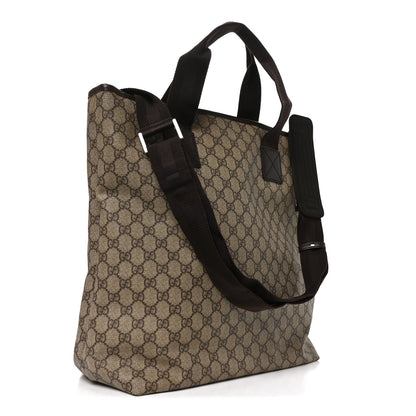 Gucci GG Supreme Monogram Vertical Tote Dark Brown 2 of 10