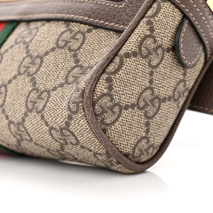 Gucci GG Supreme Monogram Web Small Ophidia Belt Bag 75 30 Dark Brown 10 of 10