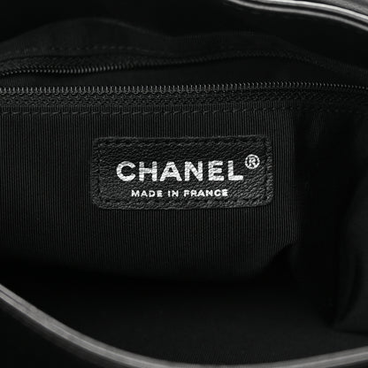 Chanel Calfskin Quilted Large Trianon Messenger Flap Black 7 of 13