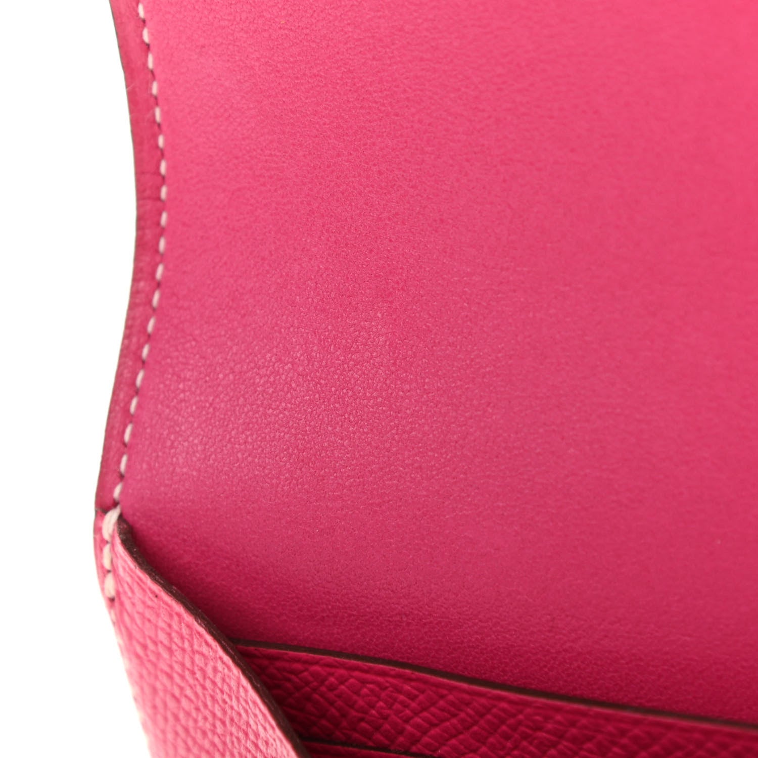 Hermes Epsom Constance Long Wallet Rose Tyrien 8 of 10