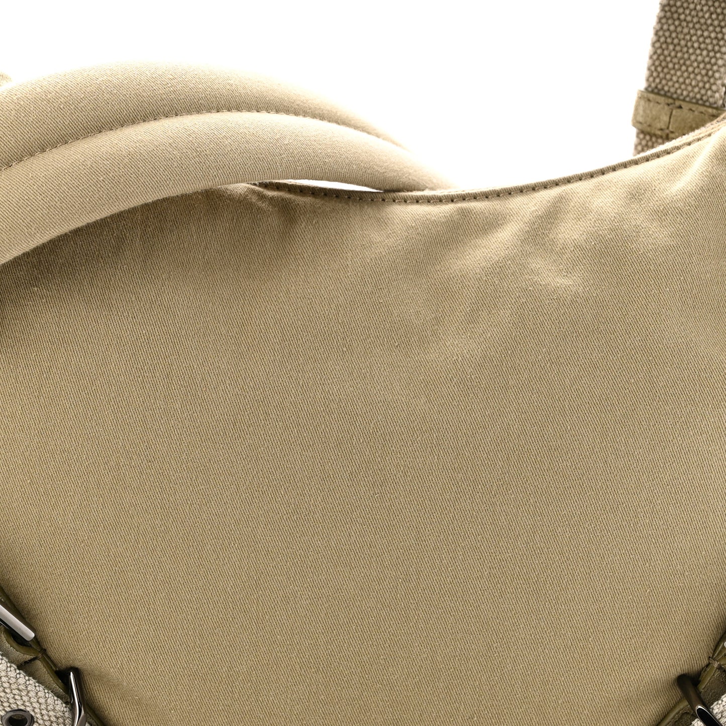 Canvas Voyou Messenger Bag Khaki