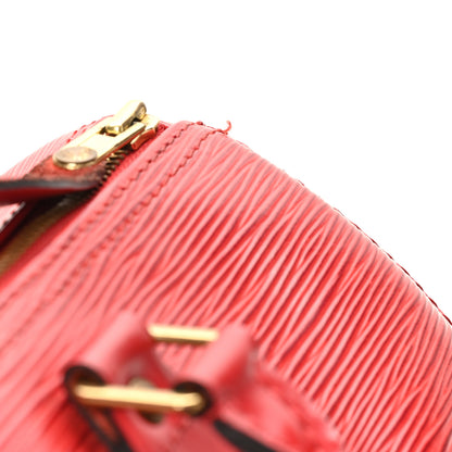 Louis Vuitton Epi Speedy 30 Castillan Red 10 of 10