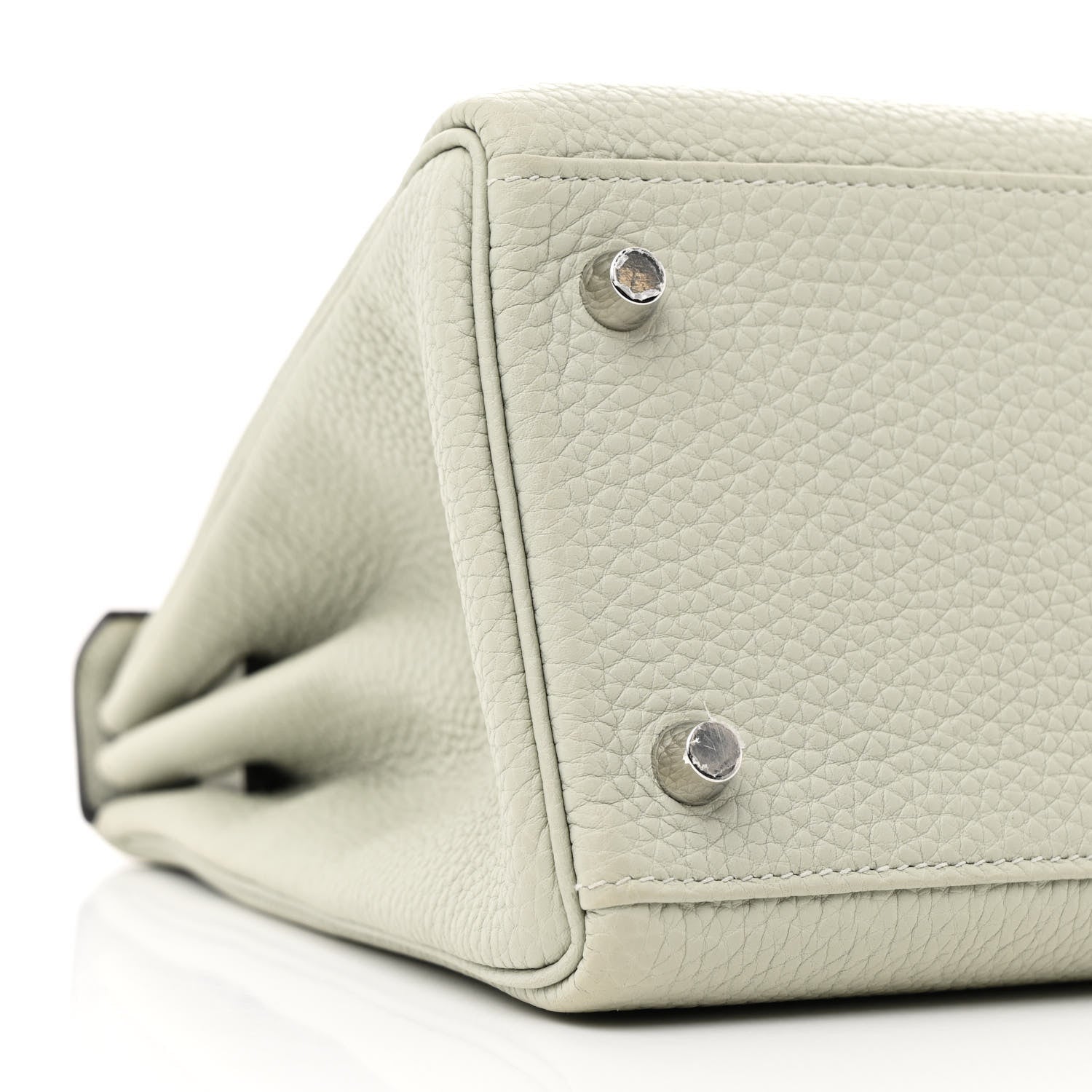 Hermes Togo Kelly Retourne 28 Gris Neve 9 of 13