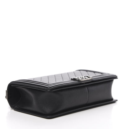 Chanel Calfskin Quilted New Medium Boy Flap Black 3 of 15