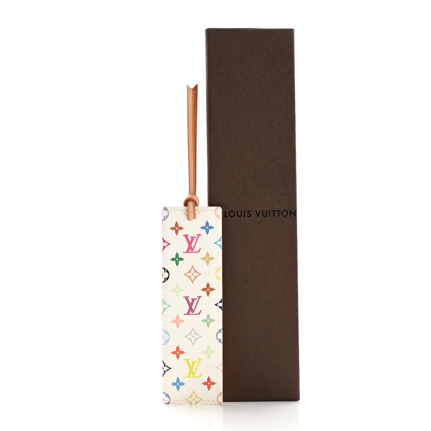 Monogram Multicolor Bookmark VIP White