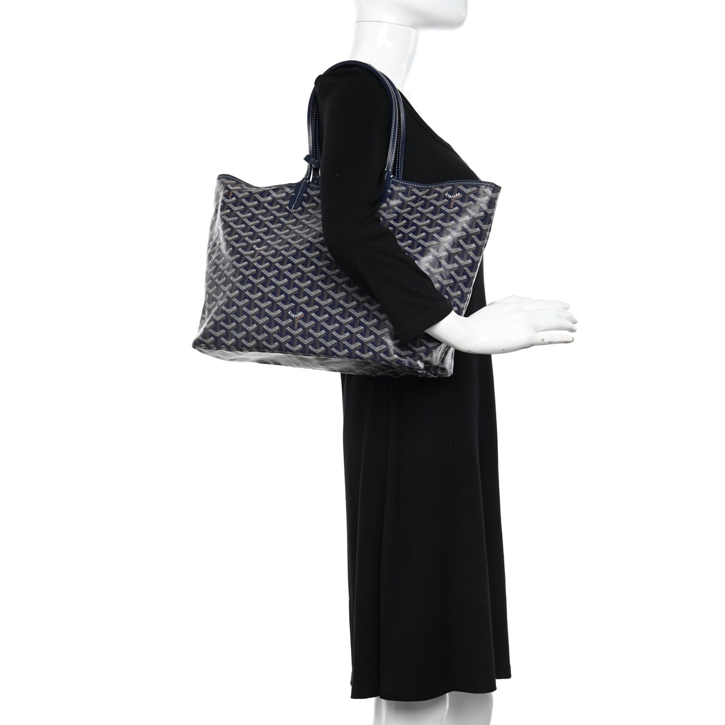 Goyardine Saint Louis PM Navy