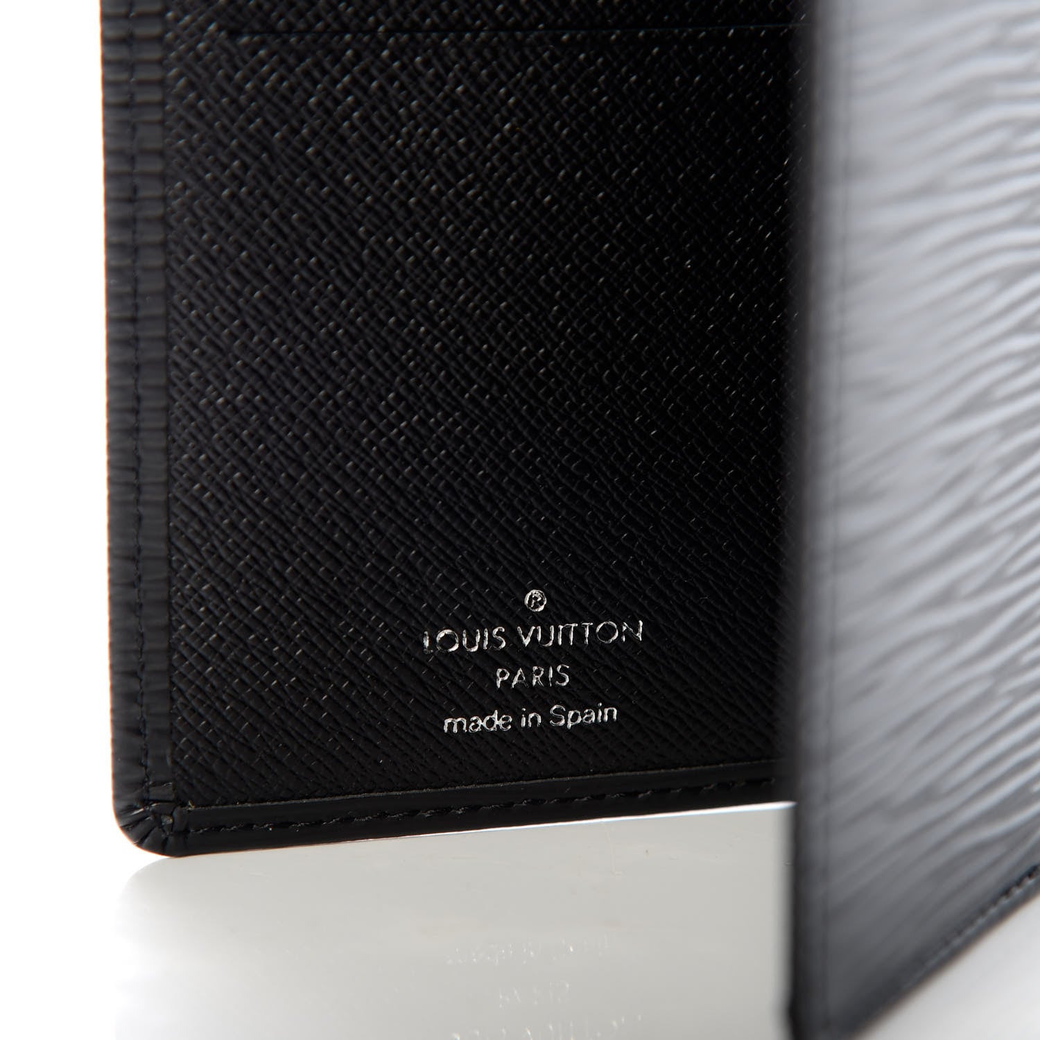 Louis Vuitton Epi Checkbook Organizer Black 6 of 8