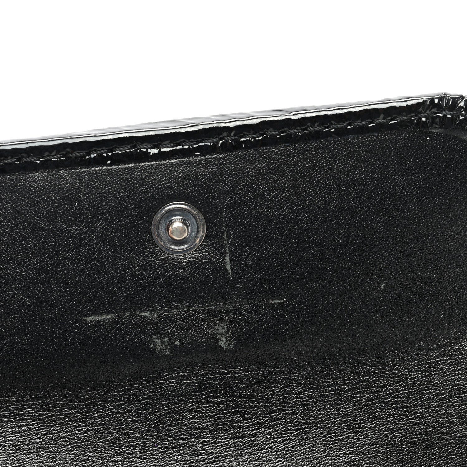 Burberry Patent Nova Check Wallet Black 8 of 8