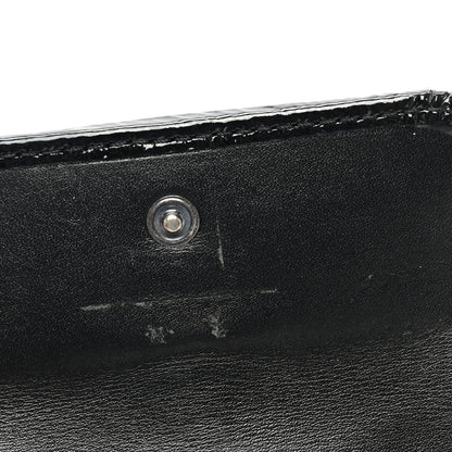 Burberry Patent Nova Check Wallet Black 8 of 8