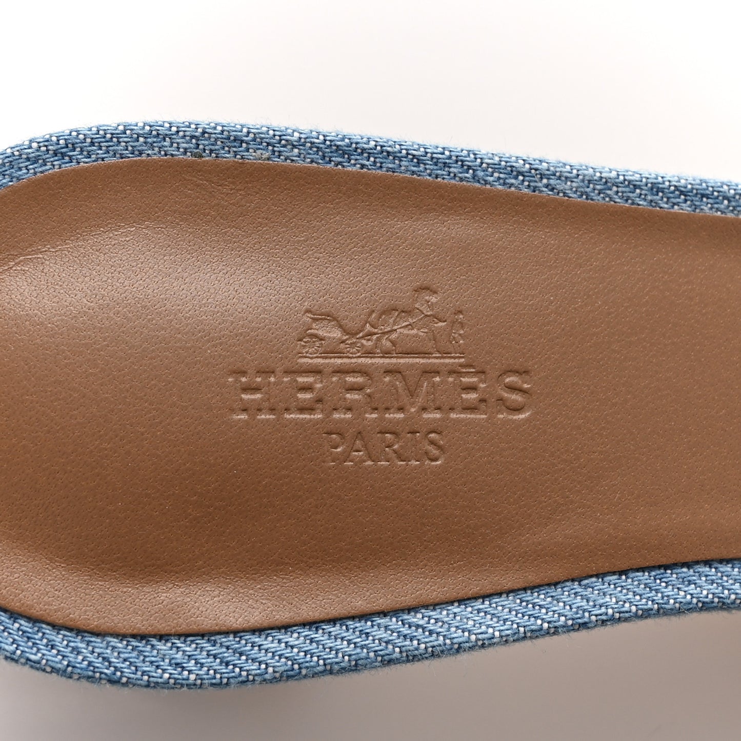 Denim Oasis Sandals 37 Bleu Clair
