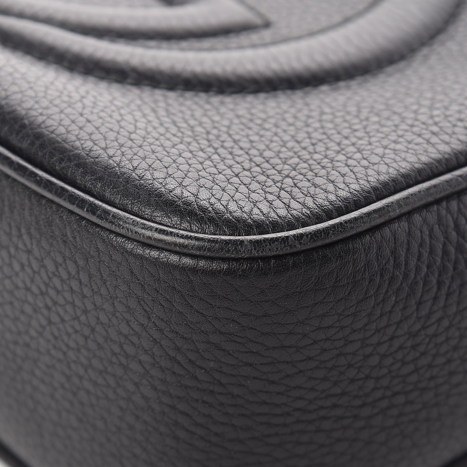 Gucci Pebbled Calfskin Small Soho Disco Bag Black 14 of 16