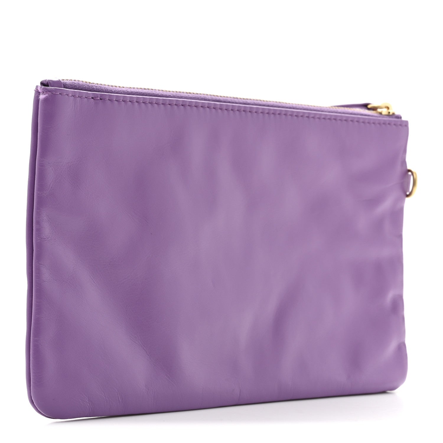 Chanel Shiny Calfskin Chanel 22 Removable Pouch Purple 3 of 6
