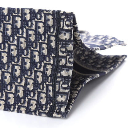 Christian Dior Oblique Book Tote Blue Multicolor 7 of 10