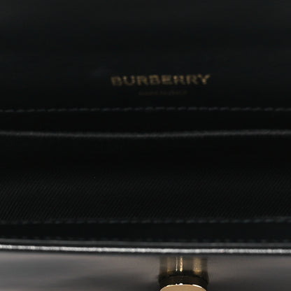 Burberry Patent Quilted Horseferry Print Small Lola Bag Black 5 of 10