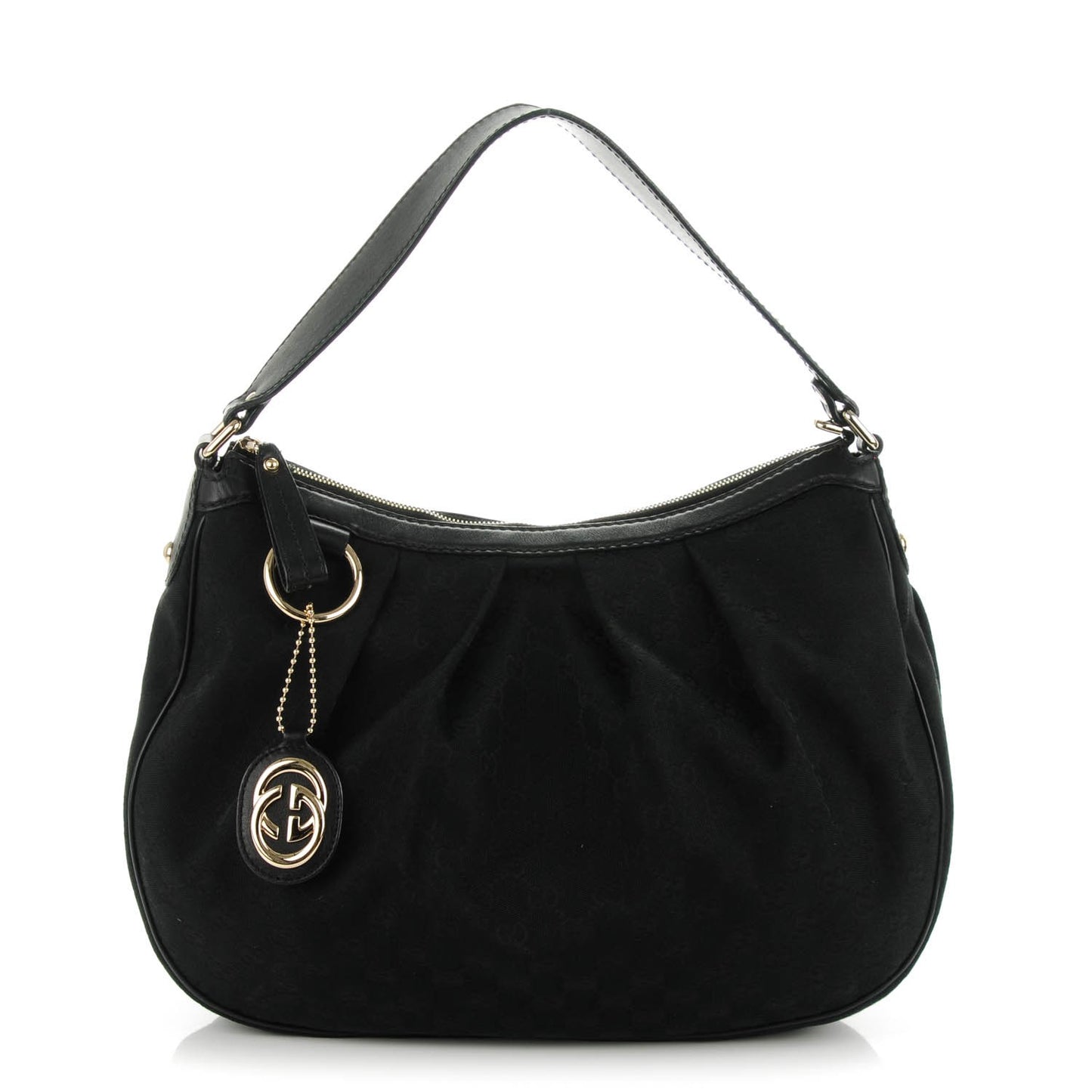 Monogram Medium Sukey Hobo Black