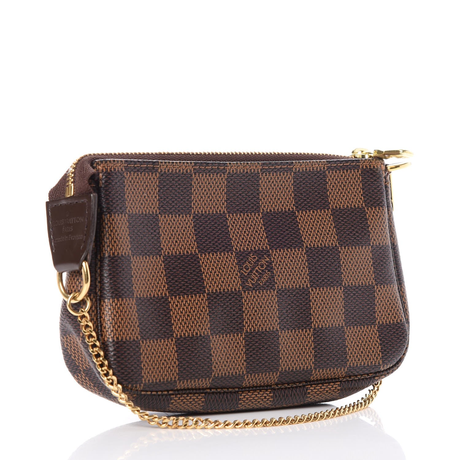 Louis Vuitton Damier Ebene Mini Pochette Accessories 3 of 7