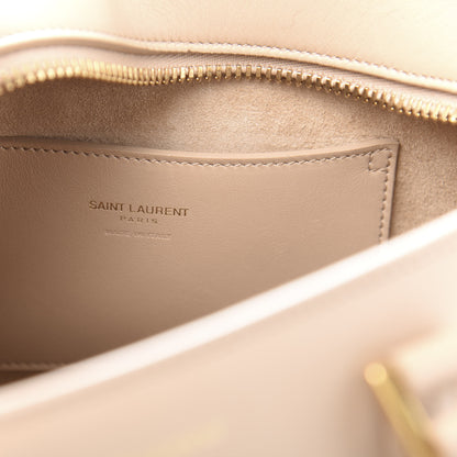 Saint Laurent Calfskin Monogram Baby Light Brown 6 of 14