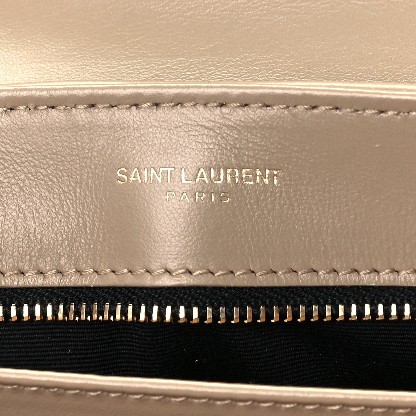 Calfskin Y Quilted Monogram Toy Loulou Crossbody Bag Dark Beige