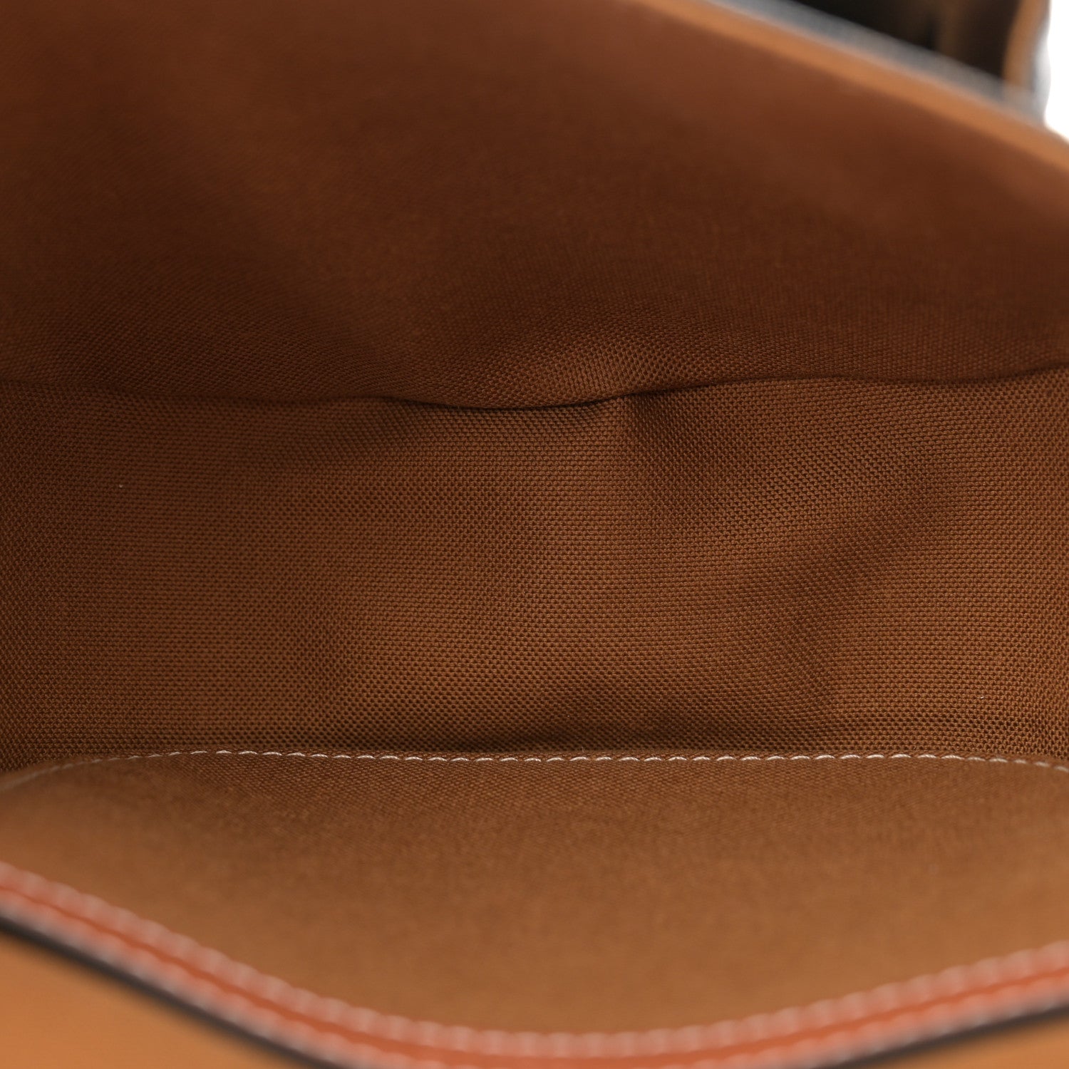 Celine Triomphe Canvas Medium Folco Bag Tan 5 of 10
