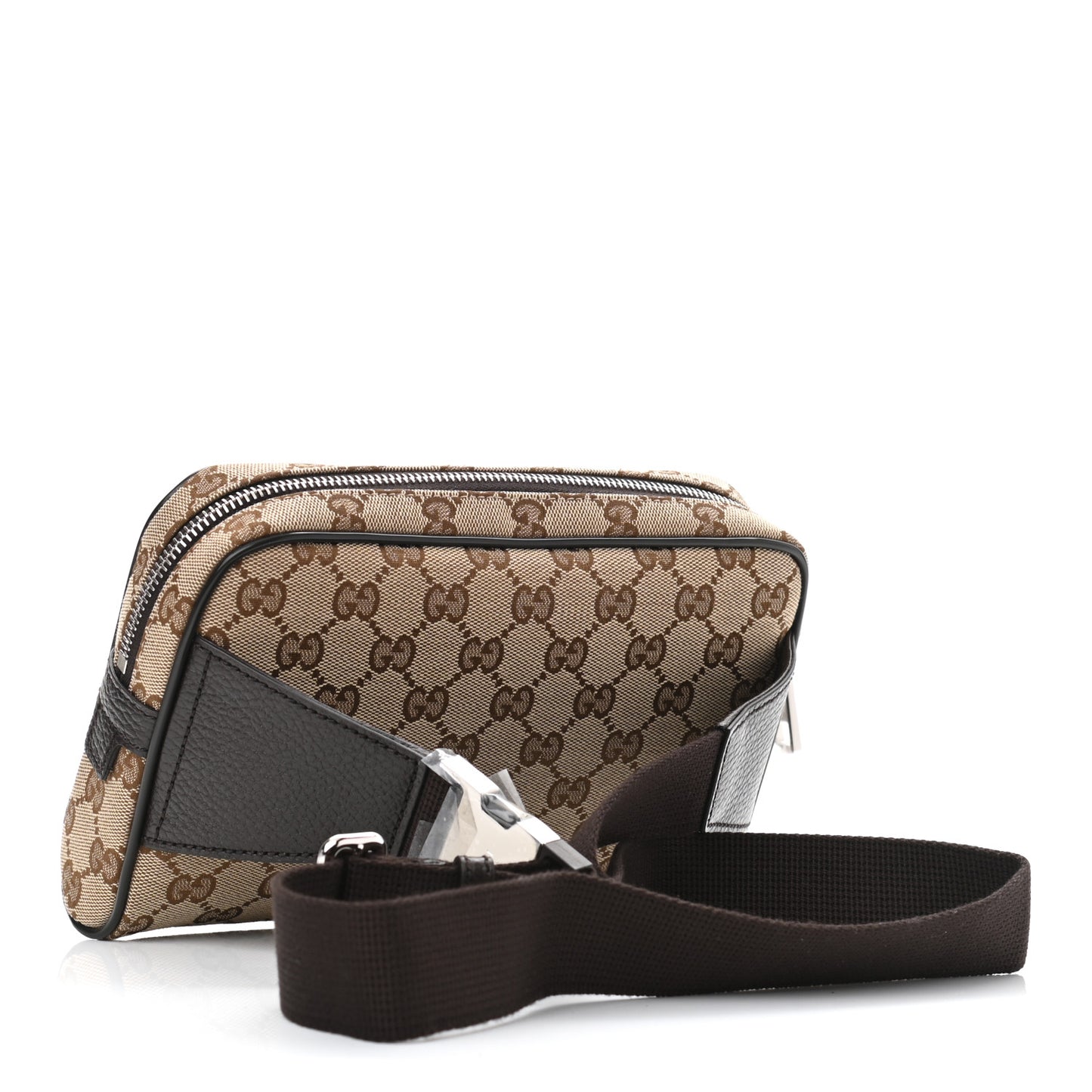Monogram Belt Bag Dark Brown