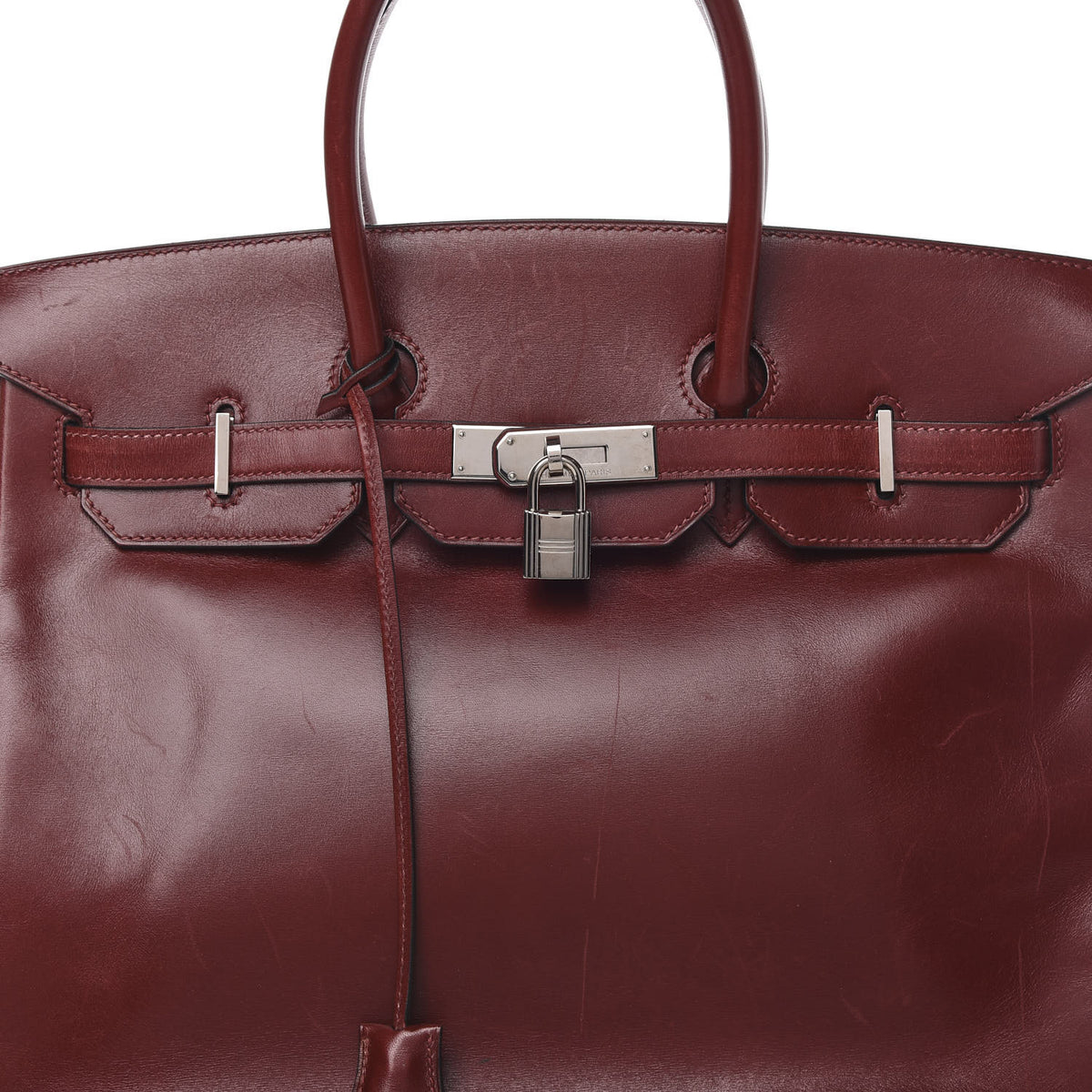 Hermes Box Birkin 35 Rouge H 8 of 18