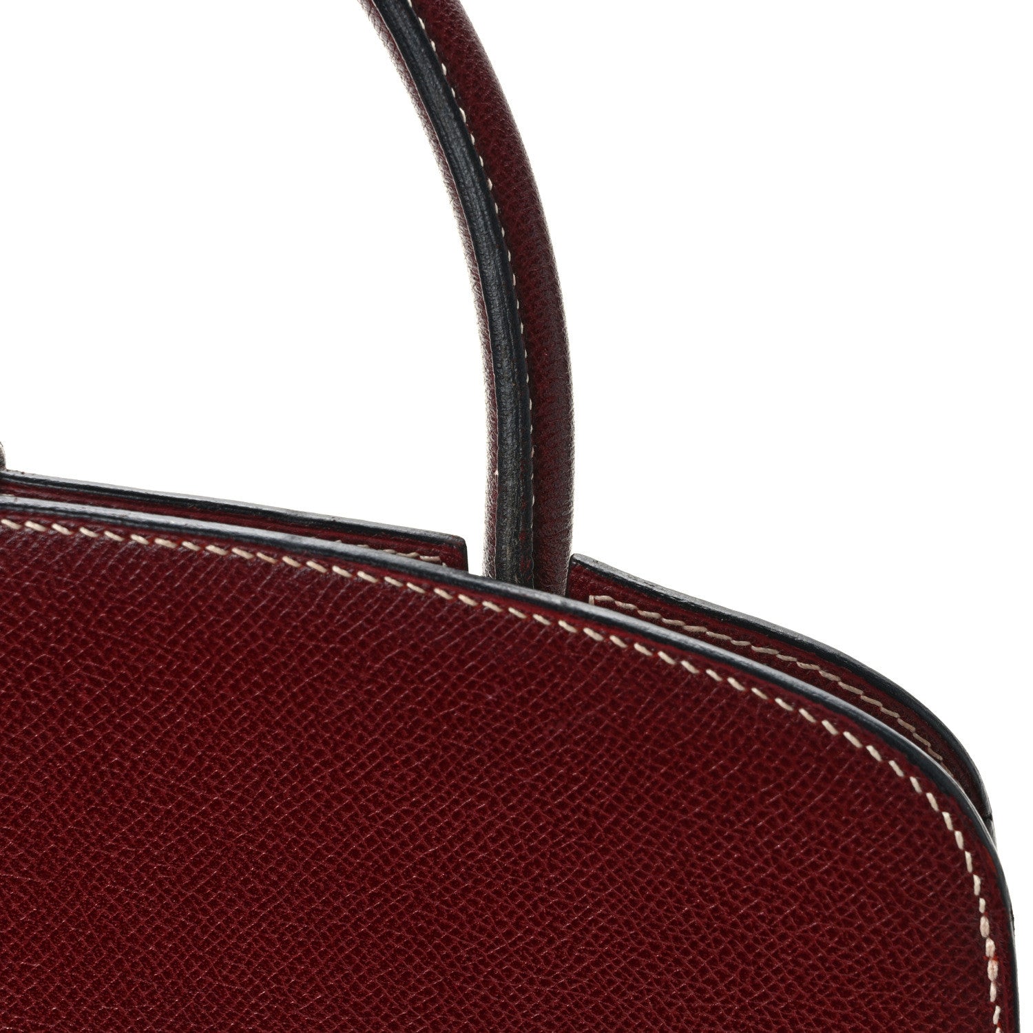 Hermes Courchevel Dalvy 30 Rouge H 1496095 – FASHIONPHILE