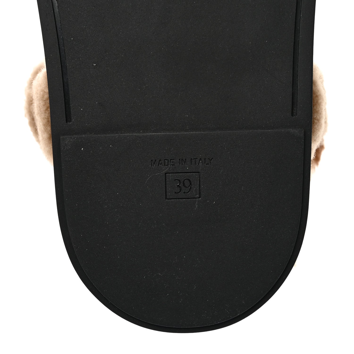 Fendi Shearling FF Fendi Feel Sandals 39 California Cacao 7 of 8