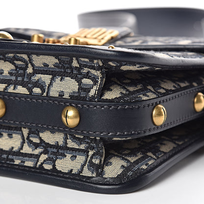 Christian Dior Oblique Square DiorAddict Flap Navy Blue 9 of 9
